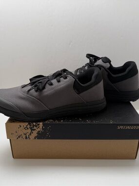 Specialized 2FO Roost Canvas Flat Pedal Mountain Bike Shoes (Slate) M 9.6 W 11
